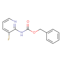 Chemical structure of benzyl N-(3-fluoropyridin-2-yl)carbamate - CSSB00010253643
