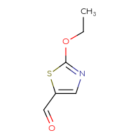 Chemical structure of 2-ethoxy-1,3-thiazole-5-carbaldehyde - CSSB00000050283