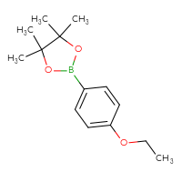 Chemical structure of 2-(4-ethoxyphenyl)-4,4,5,5-tetramethyl-1,3,2-dioxaborolane - CSSB00012355182