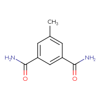 Chemical structure of 5-methylbenzene-1,3-dicarboxamide - CSSB00009961483