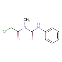 Chemical structure of 3-(2-chloroacetyl)-3-methyl-1-phenylurea - CSSB20963522450