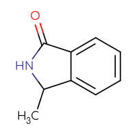 Chemical structure of 3-methyl-2,3-dihydro-1H-isoindol-1-one - CSSB00000131242