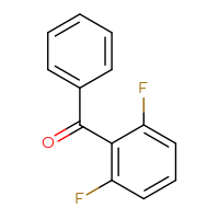 Chemical structure of (2,6-difluorophenyl)(phenyl)methanone - CSSB00011218646