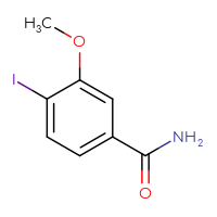 Chemical structure of 4-iodo-3-methoxybenzamide - CSSB00010207390