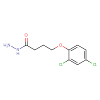 Chemical structure of 4-(2,4-dichlorophenoxy)butanehydrazide - CSSB00000261002