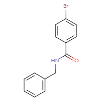 Chemical structure of N-benzyl-4-bromobenzamide - CSSB00000153122
