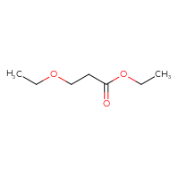 Chemical structure of ethyl 3-ethoxypropanoate - CSSB00000211327