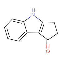 Chemical structure of 1H,2H,3H,4H-cyclopenta[b]indol-1-one - CSSB00012187033
