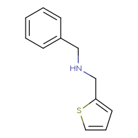 Chemical structure of benzyl[(thiophen-2-yl)methyl]amine - CSSB00000186831