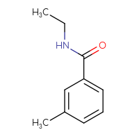 Chemical structure of N-ethyl-3-methylbenzamide - CSSB00000160206