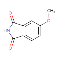 Chemical structure of 5-methoxy-2,3-dihydro-1H-isoindole-1,3-dione - CSSB00000051405