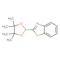 Chemical structure of 2-(4,4,5,5-tetramethyl-1,3,2-dioxaborolan-2-yl)-1,3-benzothiazole - CSSB00010248653