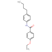 Chemical structure of N-(4-butylphenyl)-4-ethoxybenzamide - CSSB00104325451