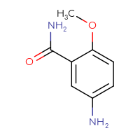 Chemical structure of 5-amino-2-methoxybenzamide - CSSB00011413973