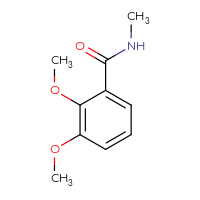 Chemical structure of 2,3-dimethoxy-N-methylbenzamide - CSSB00000159871