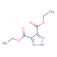 Chemical structure of 4,5-diethyl 2H-1,2,3-triazole-4,5-dicarboxylate - CSSB00010776090