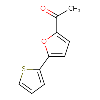Chemical structure of 1-[5-(thiophen-2-yl)furan-2-yl]ethan-1-one - CSSB00010356401