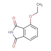 Chemical structure of 4-ethoxy-2,3-dihydro-1H-isoindole-1,3-dione - CSSB00000697335