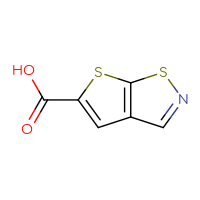 Chemical structure of thieno[3,2-d][1,2]thiazole-5-carboxylic acid - CSSB00009921611