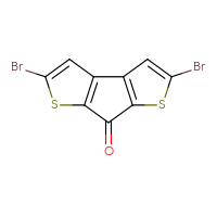 Chemical structure of 4,10-dibromo-5,9-dithiatricyclo[6.3.0.0²,⁶]undeca-1(8),2(6),3,10-tetraen-7-one - CSSB06359885873