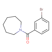 Chemical structure of 1-(3-bromobenzoyl)azepane - CSSB00000152773