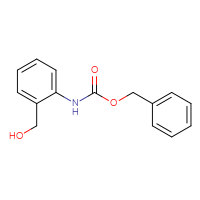 Chemical structure of benzyl N-[2-(hydroxymethyl)phenyl]carbamate - CSSB00011488006