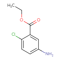 Chemical structure of ethyl 5-amino-2-chlorobenzoate - CSSB00000743451