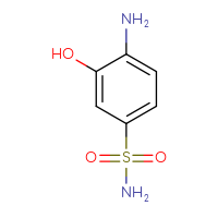 Chemical structure of 4-amino-3-hydroxybenzene-1-sulfonamide - CSSB00011362675