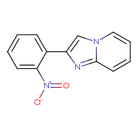 Chemical structure of 2-(2-nitrophenyl)imidazo[1,2-a]pyridine - CSSB00003677981