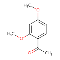 Chemical structure of 1-(2,4-dimethoxyphenyl)ethan-1-one - CSSB00000170181