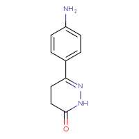 Chemical structure of 6-(4-aminophenyl)-2,3,4,5-tetrahydropyridazin-3-one - CSSB00000767117