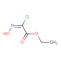Chemical structure of ethyl (2E)-2-chloro-2-(hydroxyimino)acetate - CSSB00020634600