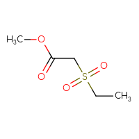 Chemical structure of methyl 2-(ethanesulfonyl)acetate - CSSB00011297015
