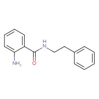 Chemical structure of 2-amino-N-(2-phenylethyl)benzamide - CSSB00000594211