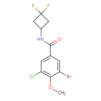 C12H11BrClF2NO2