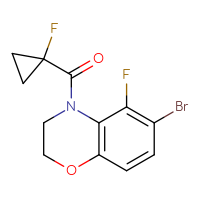 C12H10BrF2NO2