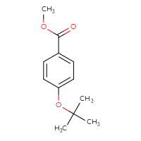 Chemical structure of methyl 4-(tert-butoxy)benzoate - CSSB00010164373