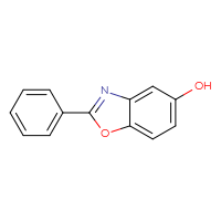 Chemical structure of 2-phenyl-1,3-benzoxazol-5-ol - CSSB00009997494