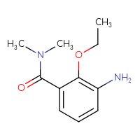 Chemical structure of 3-amino-2-ethoxy-N,N-dimethylbenzamide - CSSB00013312219