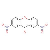 Chemical structure of 2,7-dinitro-9H-xanthen-9-one - CSSB00028085988