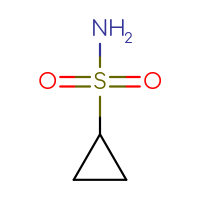 Chemical structure of cyclopropanesulfonamide - CSSB00000759787
