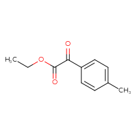 Chemical structure of ethyl 2-(4-methylphenyl)-2-oxoacetate - CSSB00000205979
