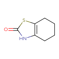Chemical structure of 2,3,4,5,6,7-hexahydro-1,3-benzothiazol-2-one - CSSB00000748854