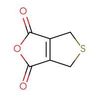 Chemical structure of 1H,3H,4H,6H-thieno[3,4-c]furan-1,3-dione - CSSB00011094857