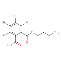 Chemical structure of 2-(butoxycarbonyl)(²H₄)benzoic acid - CSSB00159256702