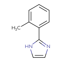 Chemical structure of 2-(2-methylphenyl)-1H-imidazole - CSSB00011393226
