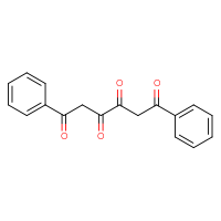 Chemical structure of 1,6-diphenylhexane-1,3,4,6-tetrone - CSSB00020599635