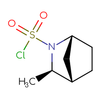 Chemical structure of (1R,3R,4S)-3-methyl-2-azabicyclo[2.2.1]heptane-2-sulfonyl chloride - CSSB14880013426