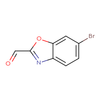 Chemical structure of 6-bromo-1,3-benzoxazole-2-carbaldehyde - CSSB00010199733