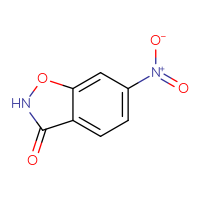 Chemical structure of 6-nitro-2,3-dihydro-1,2-benzoxazol-3-one - CSSB00009863322